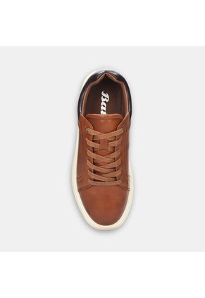 Tenis Para Hombre Bata Café Oscuro Perrie Casual
