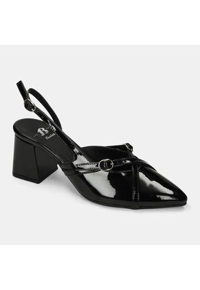 Tacones Para Mujer Bata Negro