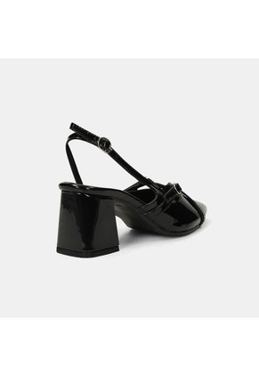 Tacones Para Mujer Bata Negro