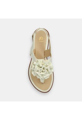 Sandalias Para Mujer Bata Multicolor