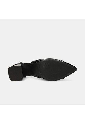 Tacones Para Mujer Bata Negro