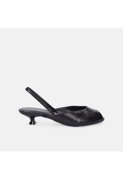 Sandalia Para Mujer Bata Negro Kampala