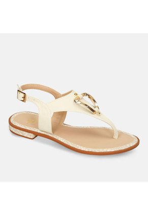 Sandalias Para Mujer Bata Champaña Jenifer