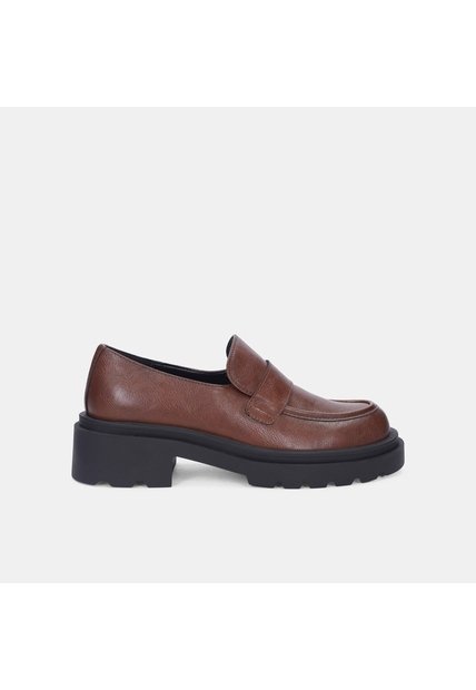 Mocasines Para Mujer Bata Negro New Martin Flat