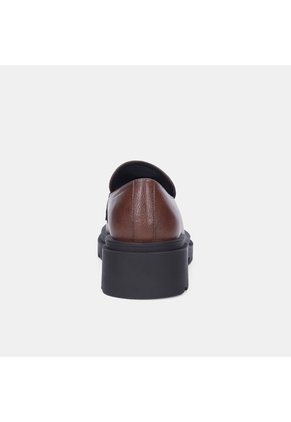 Mocasines Para Mujer Bata Negro New Martin Flat