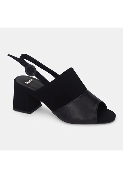 Sandalias Para Mujer Bata Negro