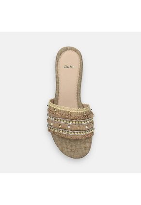Sandalias Para Mujer Bata Café Claro
