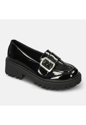 Mocasines Para Mujer Bata Negro Jivra