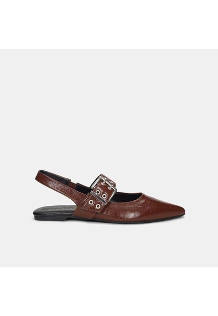 Baleta Para Mujer Bata Negro Prague