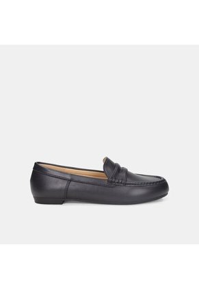 Mocasines Para Mujer Bata Negro Virginia