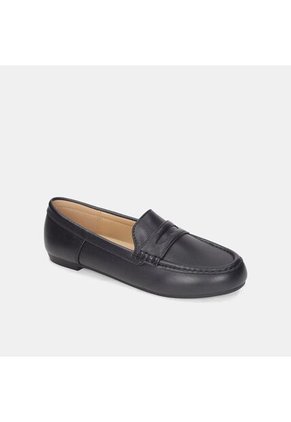 Mocasines Para Mujer Bata Negro Virginia