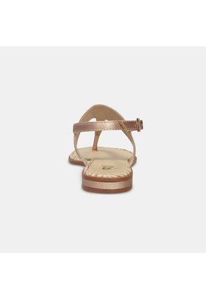 Sandalias Para Mujer Bata Oro Rosa Jorin