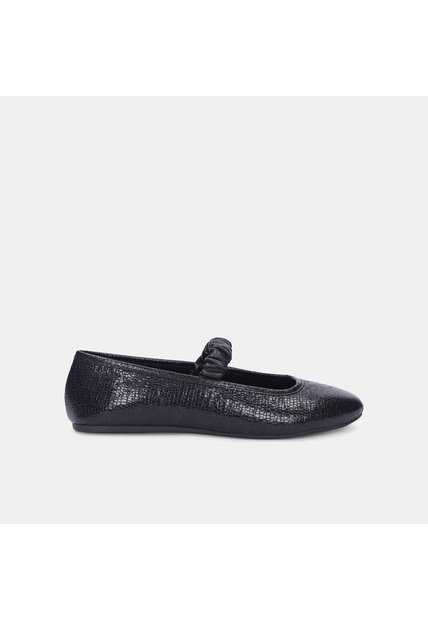 Baleta Para Mujer Bata Negro Delhi Flat