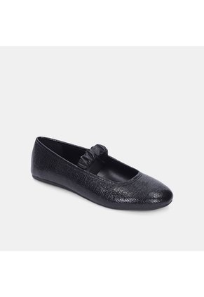 Baleta Para Mujer Bata Negro Delhi Flat
