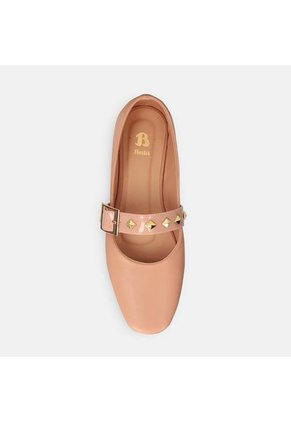 Baletas Para Mujer Bata Nude Kamila