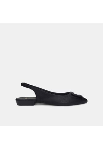 Baleta Para Mujer Bata Negro Gina'S Puntuda Bata
