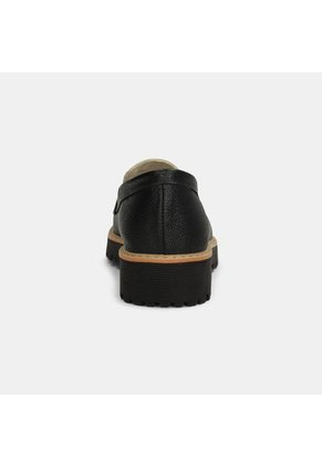Mocasines Para Mujer Bata Negro Karel
