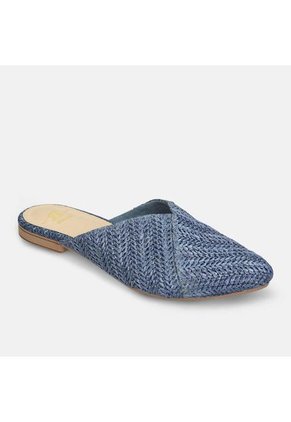 Baletas Para Mujer Bata Azul Kaily