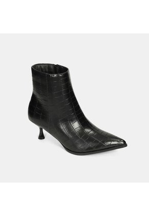 Botines Para Mujer Bata Negro Nurle