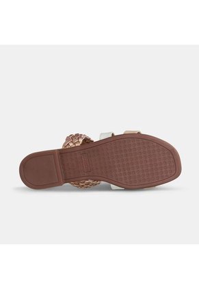 Sandalias Para Mujer Bata Oro Rosa Kristina