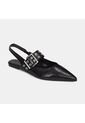 Baleta Para Mujer Bata Negro Prague de Bata
