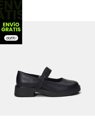 Baleta Para Mujer Bata Negro Zamina Bata