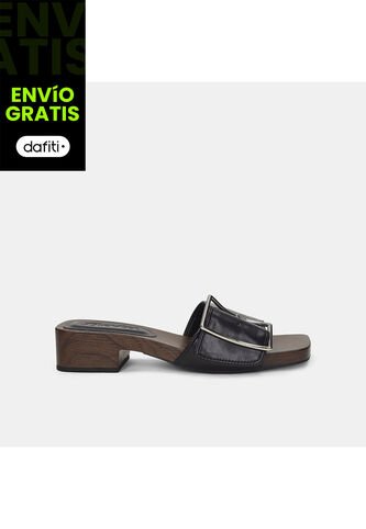 Sandalia Para Mujer Bata Negro Alina Bata