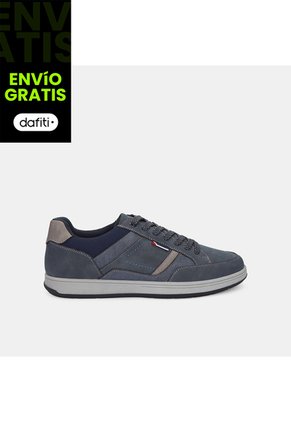 Tenis Para Hombre Bata Azul Perrie Casual