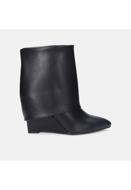 Botines Para Mujer Bata Negro Perrie Winter