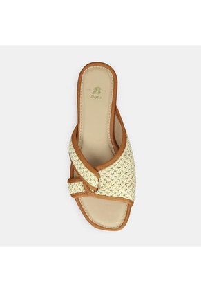 Sandalias Para Mujer Bata Beige Kenia