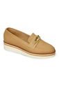 Mocasines Camel Bata Gianella Mujer de Bata