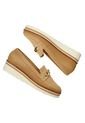 Mocasines Camel Bata Gianella Mujer de Bata