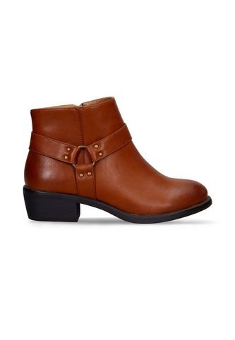 Botines Camel Bata Ibana Mujer Bata