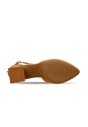 Tacones Camel Bata Ilkuy Mujer