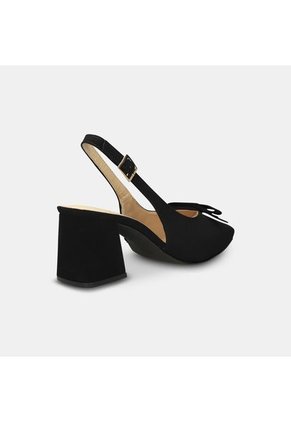 Tacones Para Mujer Bata Negro Koral