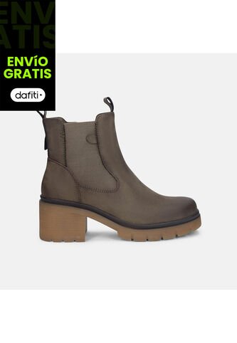 Botines Para Mujer Bata Café Claro Xena Bata