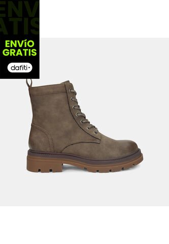 Botines Para Mujer Bata Café Oscuro Xaviera Bata