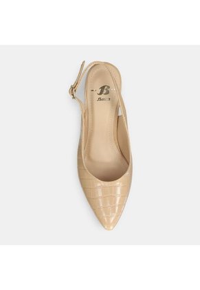 Tacones Para Mujer Bata Café Kamala