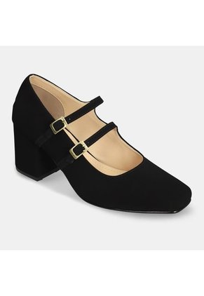 Tacones Para Mujer Bata Negro Kalanie