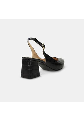 Tacones Para Mujer Bata Negro Kamala