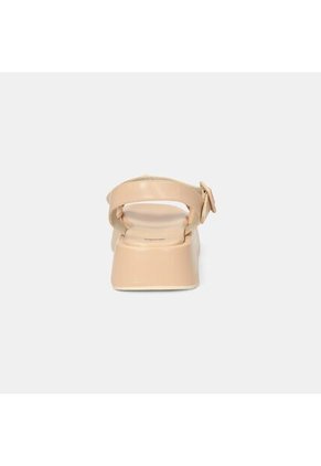 Sandalias Para Mujer Bata Beige