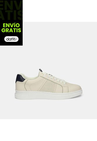 Tenis Para Hombre Bata Blanco Olaf Charlton Bata