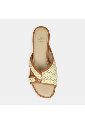 Sandalias Para Mujer Bata Beige Kenia