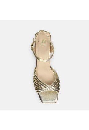 Sandalias Para Mujer Bata Champaña Kamelia