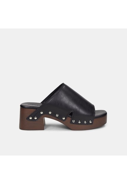Sandalia Para Mujer Bata Negro Limena