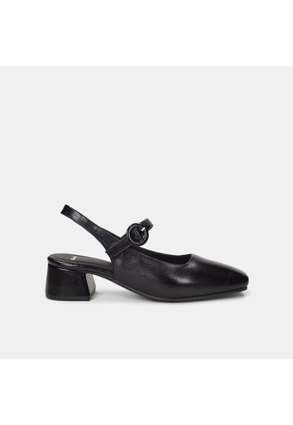 Tacones Para Mujer Bata Negro Kalila