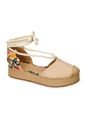 Sandalias Beige Bata Gemma Mujer de Bata