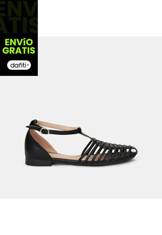 Baletas Para Mujer Bata Negro Bata