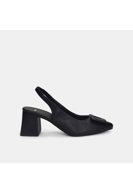 Tacones Para Mujer Bata Negro Laila
