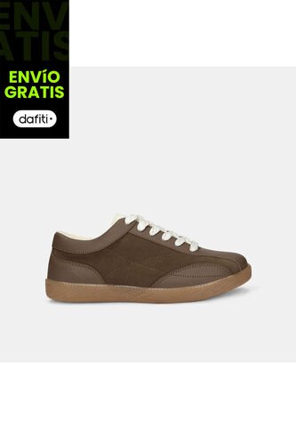 Tenis Para Mujer Bata Café Oscuro Bata